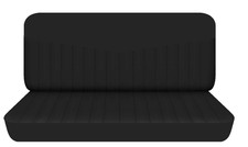 Rear Bench Seat Covers Fits 1949 To 1967 Chevy Bel Air 2 Door Black Rear Bench Seat Covers Fits 1949 To 1967 Chevy Bel Air 2 Door Black