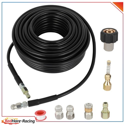 #ad #ad 100FT 5800PSI 1 4 InchSewer Jetter Kit for Pressure Washer Hose $41.89
