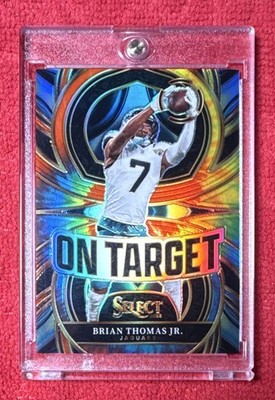 2025 TIE-DIE /25 Brian Thomas Jr. RARE INVESTMENT On Target SELECT Prizm