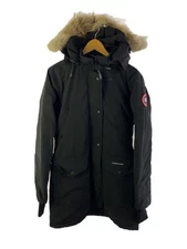 CANADA GOOSE Down Jacket S Polyester BLK Solid 6550L Trillium Parka Outer Black