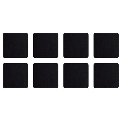 ASA Selection 7835420 Untersetzer für Gläser, 10 x 10 cm, Kunststoff in Lederopt