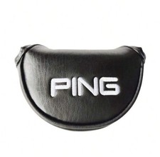 Ping Mid Mallet Putter Head Cover Black - New - Free Shipping