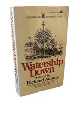 1975 Avon Books - Watership Down by Richard Adams 1st Avon Printing Good