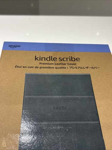 Amazon Kindle Scribe Premium Leather Folio Case with Magnetic Attach. - Picture 3 of 8
