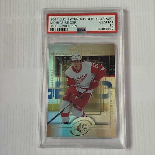 Moritz Seider #SPX-50 2021 Upper Deck SPx 1999-2000 Retro card
