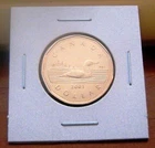 Canada 2001 Prooflike Loonie Canada One $1 Dollar Loon Coin