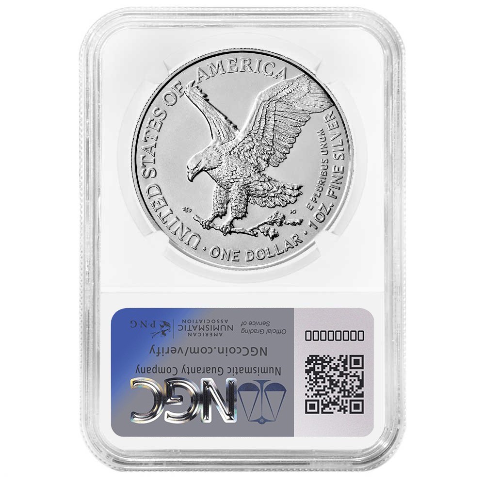 2024 $1 American Silver Eagle NGC MS70 Trump Label | eBay