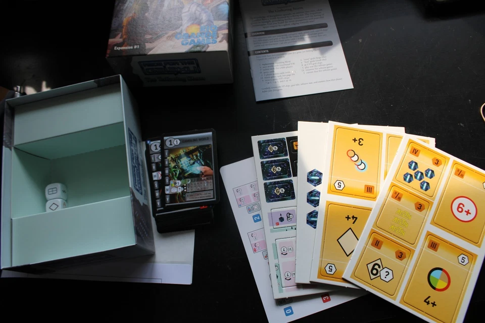 RACE FOR THE GALAXY: THE GATHERING STORM EXPANSION #1 , Open Box Unpunched - Image 2 of 3