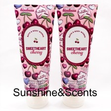 2-PACK Bath  Body Works SWEETHEART CHERRY Ultimate Hydration Body Cream Lotion