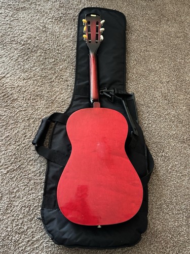 RARE MODEL Vintage 1967 Norma 3/4 Parlor Guitar FG3 Reinforced Steel Neck  - Picture 9 of 14