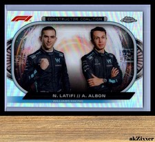 2022 Topps Chrome F1 #CC-WR - Constructors Coalition - Latifi / Albon