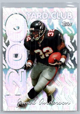 1999 Topps #AM9 Jamal Anderson All Matrix