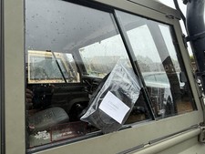 Military Land Rover 90 110 wolf Sliding Window Felt kit 4pcs equiv CZL000020 x2