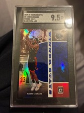 2019-20 Panini Donruss Optic - Winner Stays Kawhi Leonard #8 Blue Prizm /85