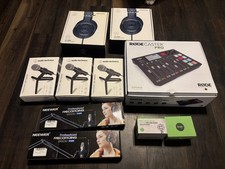 USED Rode RODECaster Pro Bundle / Mic / Headphones / Mounts