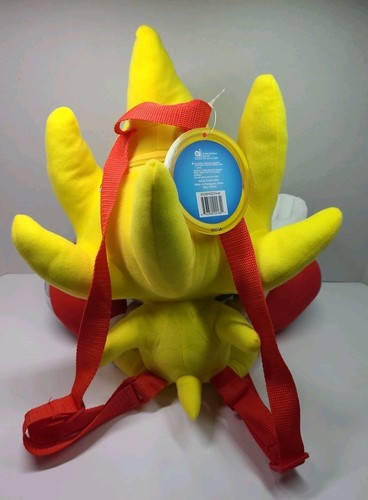 NUEVO CON ETIQUETAS Super Sonic the Hedgehog Muñeco de Peluche Mochila Figura de Peluche Amarillo Grande 18" - Imagen 6 de 9