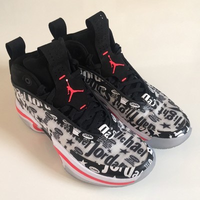Nike Air Jordan XXXVI 36 FS Flight School Black Infrared Red DN4197-001 Mens 9.5