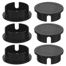 Reusable Black ABS Lens Covers for Binoculars and Telescopes Precise Fit