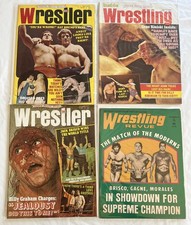 Inside Wrestling Wrestler Revue Magazine 1973 April October November