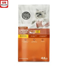 Outdoor Dry Cat Food 44lb Nutrition Active Kittens Adults Complete Balanced Diet 0.86 per gallon