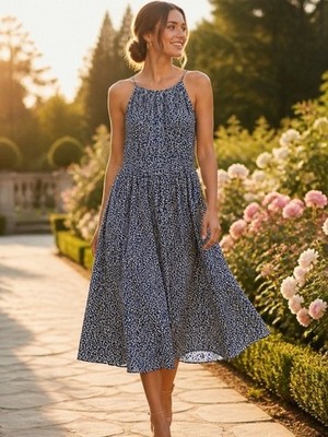 ann taylor midi dress NWT $159 Spotted Mock Neck Black Sz 2 Petite Exclusive of Elastic Cocktail Midi Dresses | Ann