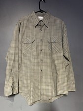 Vintage 1960s Big Mac Plaid Work Shirt Large