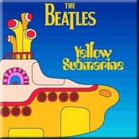 The Beatles KüHlschrankmagnet Yellow Submarine Songtrack Nue Offiziell 76Mm X