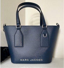 NWT Marc Jacobs Crossgrain Azure Blue Tote