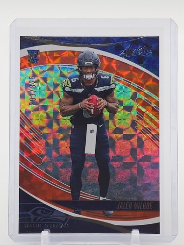 JALEN MILROE 2025 PANINI ABSOLUTE ORANGE MOSAIC ROOKIE RC /125 #132 Q3798