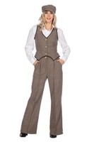Wilbers & Wilbers 320376-20Er Jahre KostüM Damen, 3-Teilig Mit Hose, Weste Und