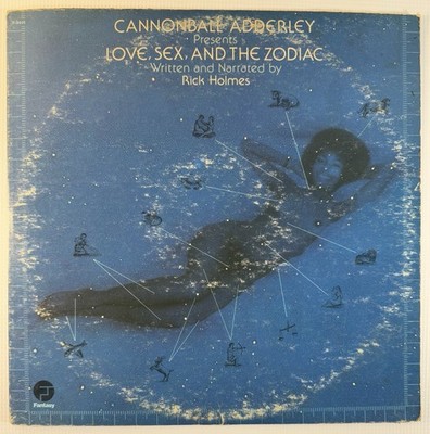 Cannonball Adderley, Rick Holmes-Love,Sex &The Zodiac .LP vinyl .F9445 ( VG/VG)