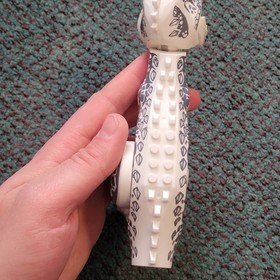 READ Jurassic World Indominus Rex White Custom Lego Dinosaur 75919 & OTHER PARTS