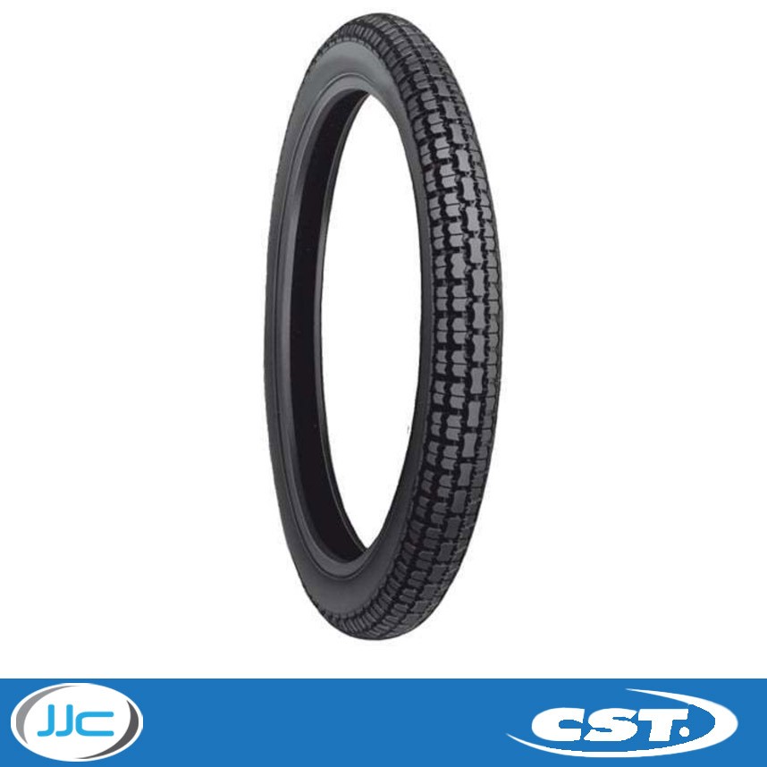 1 x 2.50-17 (Front Or Rear) CST Classic C107 Motorbike Road Tyre (New)