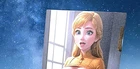 SEXY! Frozen ANNA - 1 troy oz .999 Fine Pure Silver Colorized Bar COA # /100
