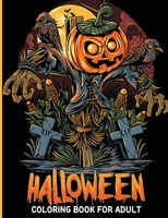 Halloween Malbuch FüR Erwachsene, Gruselige Ausmalbilder, 8,5X11 Zoll, Geschenk