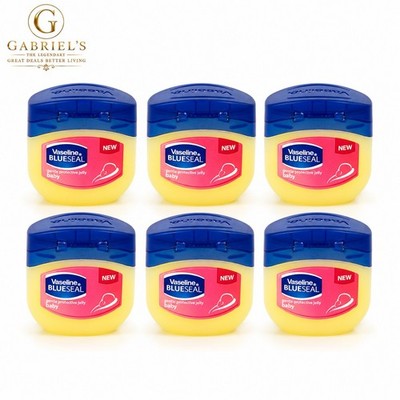 Vaseline Blue Seal Baby Petroleum Jelly 50ml - 6 Pack
