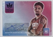 2020-21 Panini Court Kings Fresh Paint Violet 17/35 Kenyon Martin Jr Auto 03g1