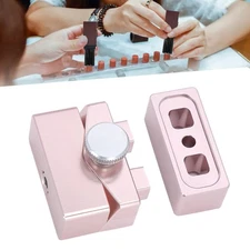 DIY Lipstick Mold Aluminum 2 Holes Makeup Cosmetic Lip Balm Maker Tool Rose Gold