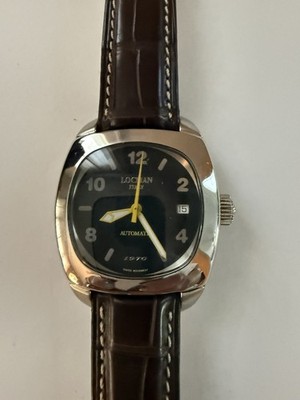LOCMAN 1970 Automatic Swiss Movement Sapphire Unisex Watch black  dial 47mm 