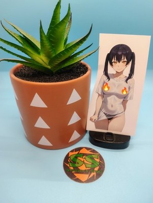 (4.5 Inches) Fire Force - Tamaki Kotatsu (Beachwear) - Water-Resistant Sticker