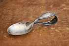 Antique Reed & Barton Sterling Silver Baby Spoon with Evelyn Monogram