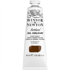 Winsor  Newton Artists' Oil Color 37ml-Burnt Umber