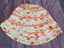 Vintage Gymboree Layered RARE Wildflower Fields Bucket Hat Sz 6-18 Mo.