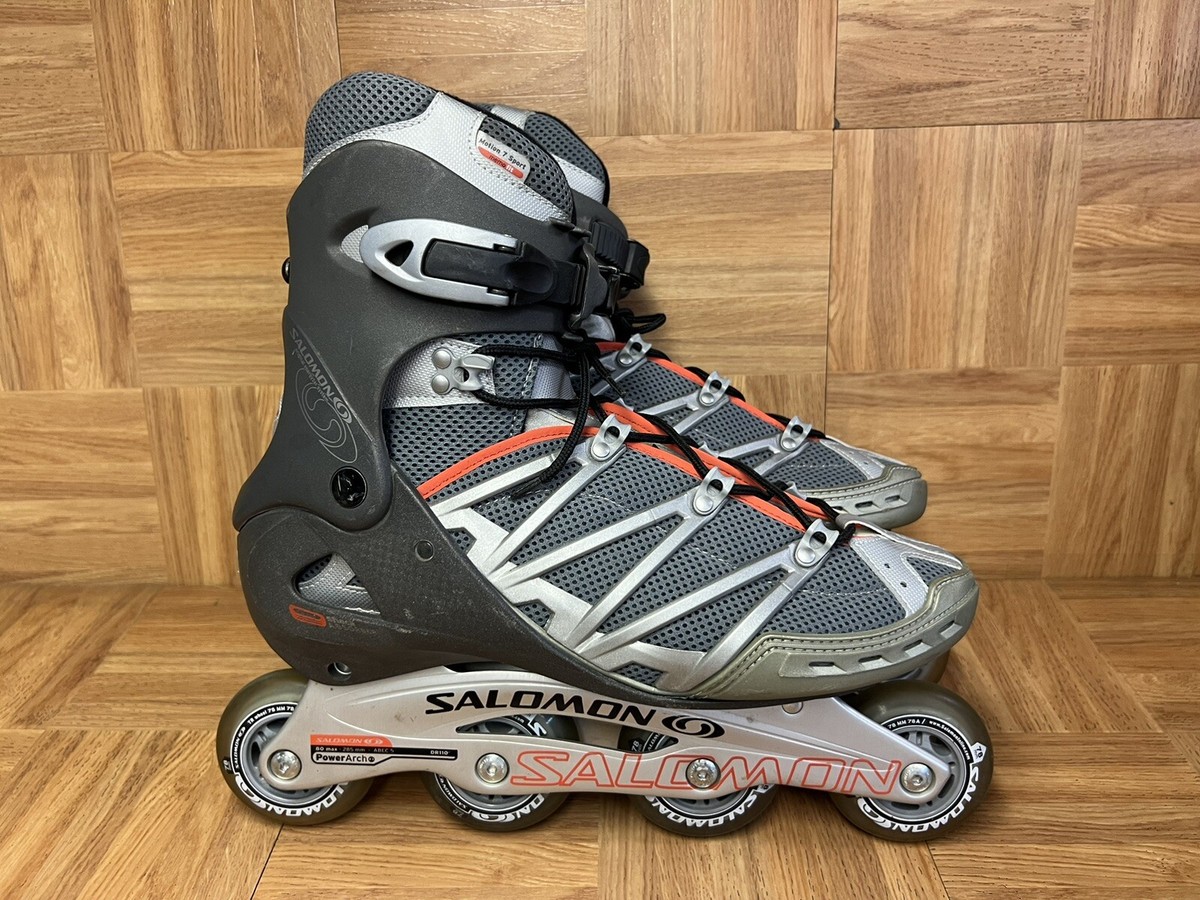 Salomon DR110 Men's Size 11.5 Inline Skates PowerArch ABEC 5