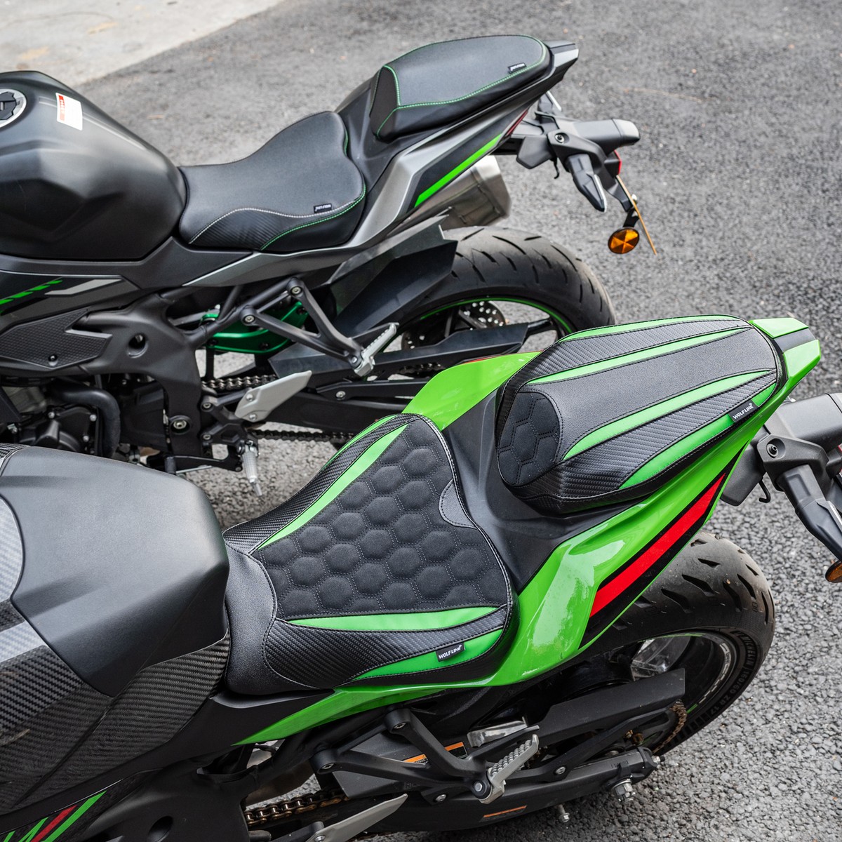 Wolfline Lowered Front Rider Driver Seat For Kawasaki Ninja