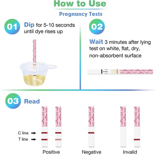 Easy@Home 25 Ovulation Tests 10 Pregnancy Tests & 40 Large Urine Cups - Picture 7 of 7