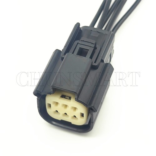 3U2Z-14S411-FEAB, WPT-971 - OEM Connector Harness Plug For Ford 6-Pin - Picture 3 of 6