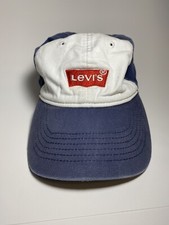 Levi's Youth Hat Snapback Adjustable Size Blue/White 