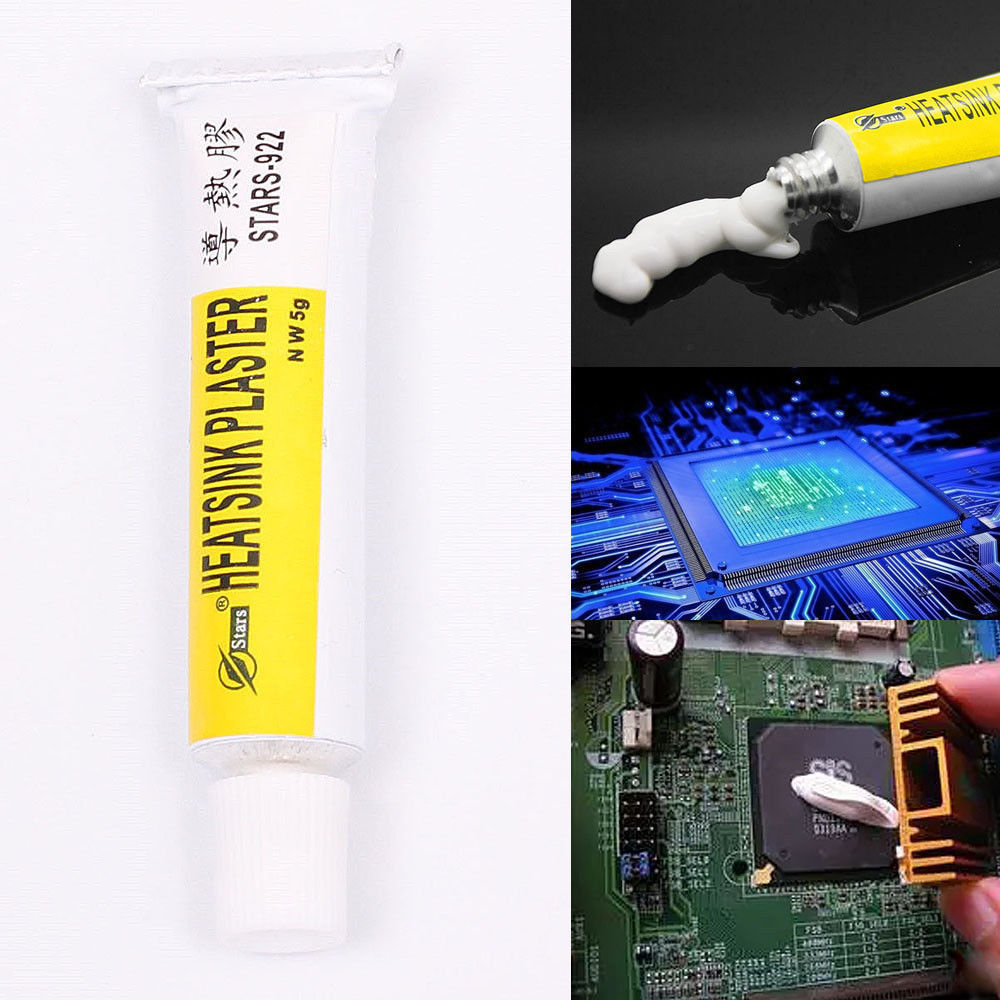 2PCS 10g STARS922 Thermal Pad Cooling Paste Glue Silicone Adhesive