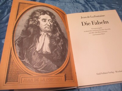 Jean de La Fontaine , Die Fabeln , Kunst - Bilder - Buch ( Gustave Dore )